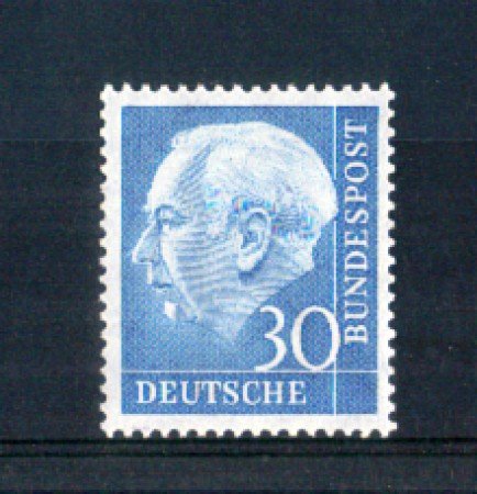 1954 - LOTTO/10502 - GERMANIA FEDERALE - 30p. EFFIGIE HEUSS - NUOVO