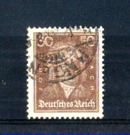 1926 - LOTTO/GER388U1 - GERMANIA REICH - 50p. J.S. BACH - USATO