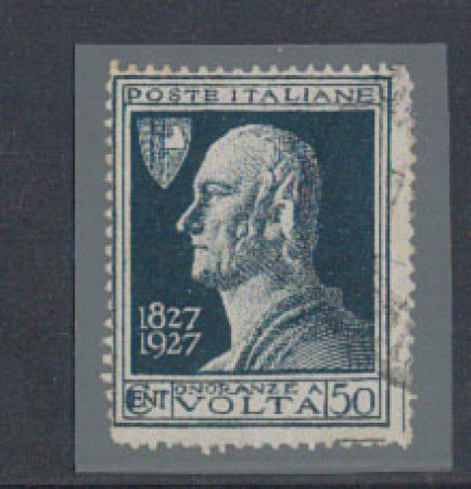 1927 - LOTTO/REG211UM - REGNO - 50c. A.VOLTA - VARIETA'