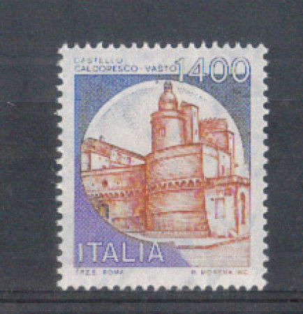 1983 - LOTTO/6796 - REPUBBLICA - CASTELLO DI VASTO