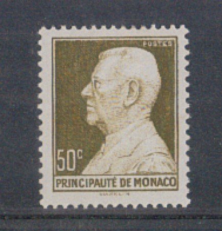 1948 - LOTTO/8592BL - MONACO - 50c. GIALLO OLIVA