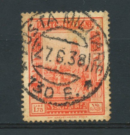 SOMALIA - 1935/38 - LOTTO/16296 - 1,75 Lire PITTORICA - USATO