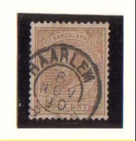 1872 - LOTTO/3584IU -  OLANDA - 50c. BISTRO - USATO