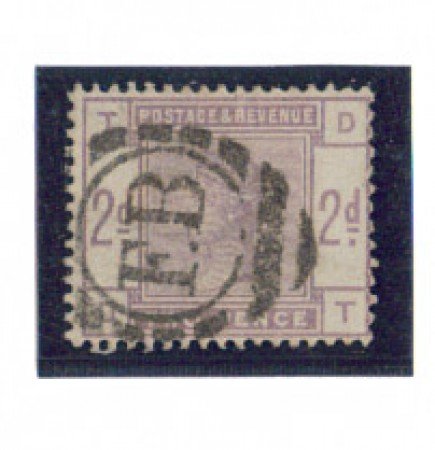 1883/84 - LOTTO/3521 - GRAN BRETAGNA - 2p. VIOLETTO - POS. TD