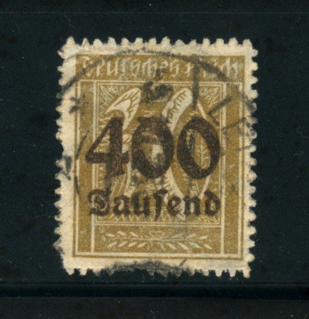 1923 - LOTTO/17890 - GERMANIA REICH - 400T. SU 30P.  BISTRO - USATO