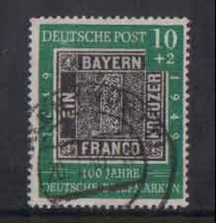 1949 - LOTTO/3687 - GERMANIA FEDERALE - 10+2p. CENT. FRANCOBOLLO