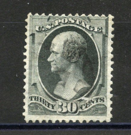 1870 - STATI UNITI - LOTTO/40846 - 30 CENT. NERO A.HAMILTON - USATO