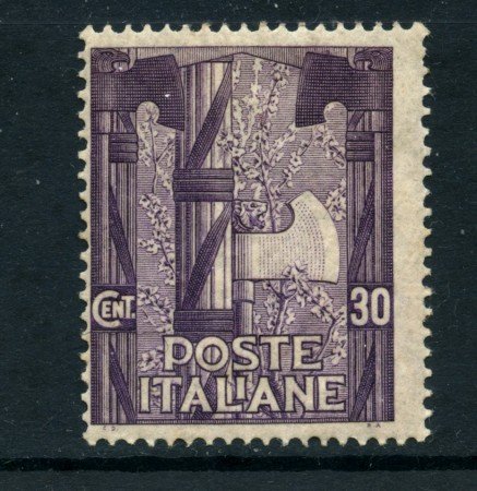 1923 - LOTTO/22199 - REGNO - 30 cent. MARCIA SU ROMA - LING.