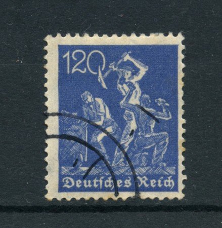 1921 - LOTTO/17752 - GERMANIA REICH - 120p. OLTREMARE - USATO