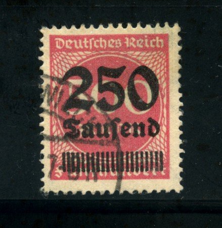 1923 - LOTTO/17879 - GERMANIA REICH - 250t. su 500m. ROSA - USATO