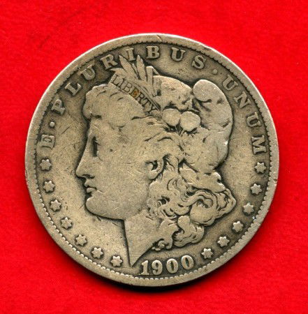 1900 - STATI UNITI - LOTTO/M43226 - 1 DOLLARO MORGAN ARGENTO