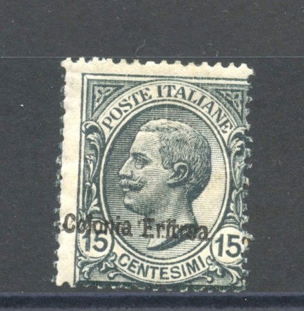 1920 - ERITREA - LOTTO/39482 - 15 c. ARDESIA - LINGUELLATO