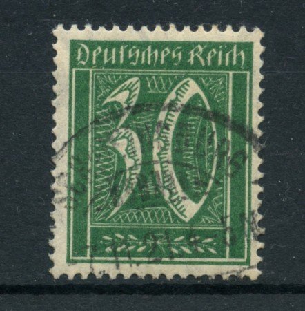 1921 - LOTTO/17747 - GERMANIA REICH - 30p.  VERDE - USATO