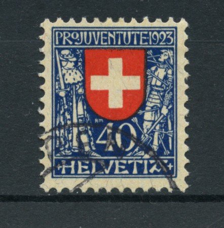 1923 - LOTTO/22256 - SVIZZERA - 40+10 cent. PRO JUVENTUTE - USATO