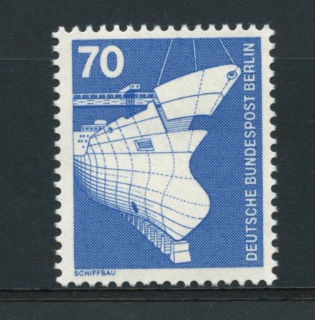 1975 - LOTTO/15582 - BERLINO - 70p. CANTIERE  NAVALE - NUOVO