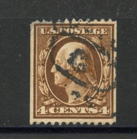 1908/09 - STATI UNITI - LOTTO/41551 - 4 CENT. WASHINGTON - USATO