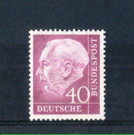 1954 - LOTTO/10503 - GERMANIA FEDERALE - 40p. HEUSS - NUOVO