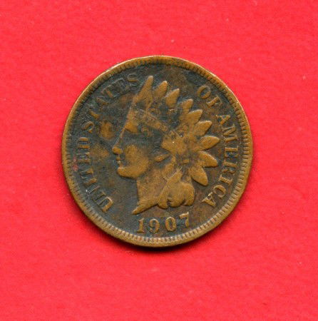1907 - STATI UNITI - LOTTO/M42772 - 1 CENT. INDIANO