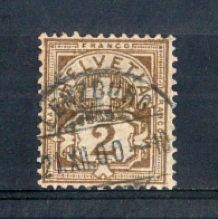 1882 - LOTTO/SVI63U - SVIZZERA - 2c. BISTRO - USATO