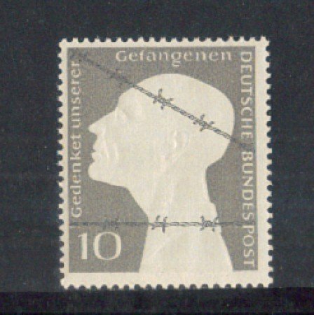 1953 - LOTTO/10497 - GERMANIA FEDERALE - 10p. PRIGIONIERI DI GUERRA - NUOVO
