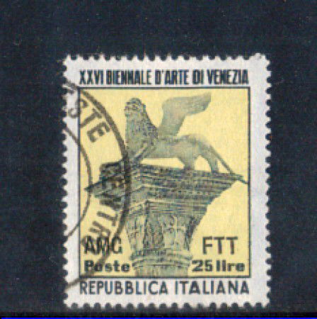 1952 - LOTTO/11050 - TRIESTE A - BIENNALE DI VENEZIA - USATO
