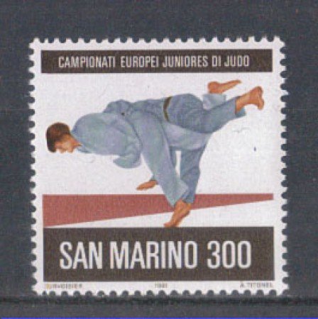 1981 - LOTTO/8017 - SAN MARINO - JUDO