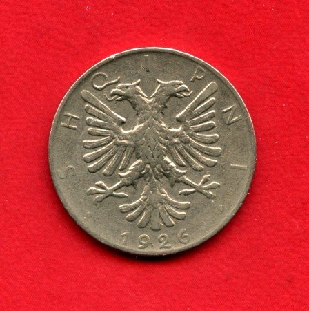 1926 - ALBANIA - 1/2 LEK - LOTTO/M32442