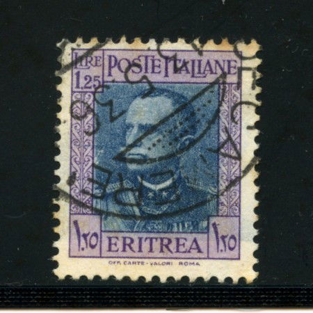 1931 - LOTTO/16300 - ERITREA - 1,25 LIRE VITT. EMANUELE - USATO