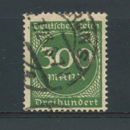 1923 - LOTTO/17859 - GERMANIA REICH - 300m. VERDE - USATO