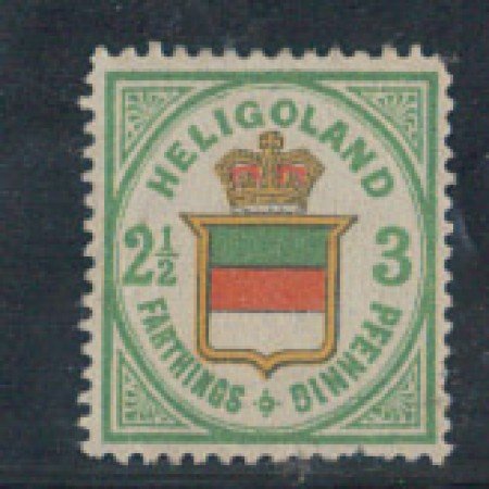 HELIGOLAND - 1876 - 2,5Fr. = 3PF.