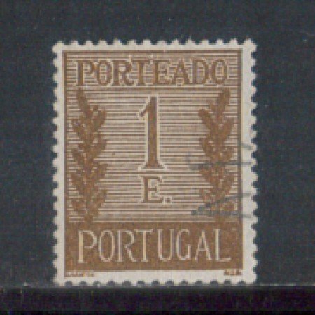 1940 - LOTTO/PORTS66U - PORTOGALLO - 1e. SEGNATASSE - USATO