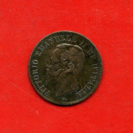 1861 - REGNO - 2 cent.VITTORIO EMANUELE II° ZECCA DI NAPOLI - LOTTO/M30214