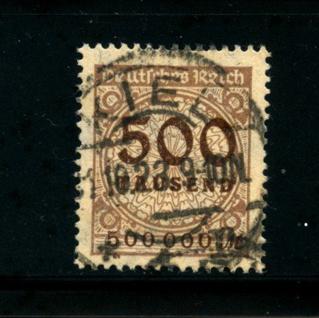 1923 - LOTTO/17893 - GERMANIA REICH - 500t. BRUNO - USATO