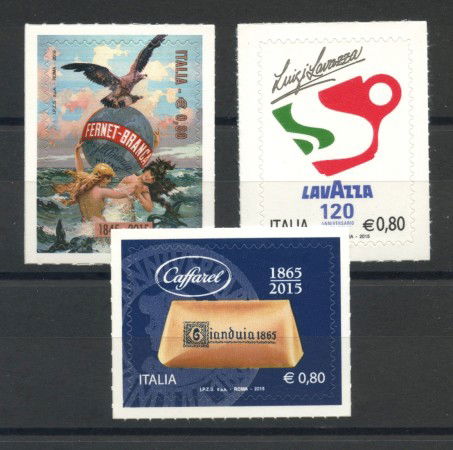2015 - REPUBBLICA - PRODOTTI ITALIANI 3v. - NUOVI - LOTTO/36889