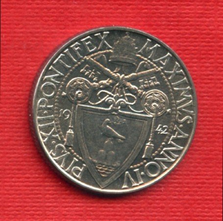 1942 - LOTTO/M21487 - VATICANO - 50 cent. PIO XII°