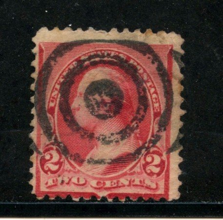 1890/93 - STATI UNITI - 2 cent. CARMINIO - USATO - LOTTO/29001B