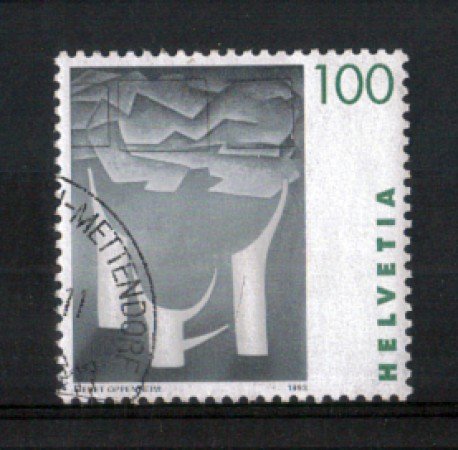 1993 - LOTTO/SVI1436U - SVIZZERA - 100c. MERET OPPENHEIM - USATO