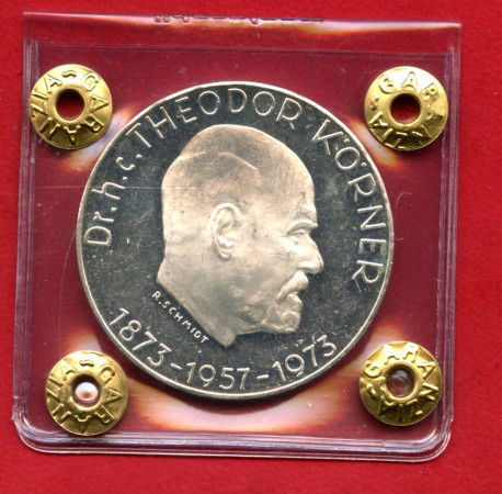 1973 - AUSTRIA - LOTTO/M47536 - 50 SCELLINI ARGENTO THEODOR KORNER