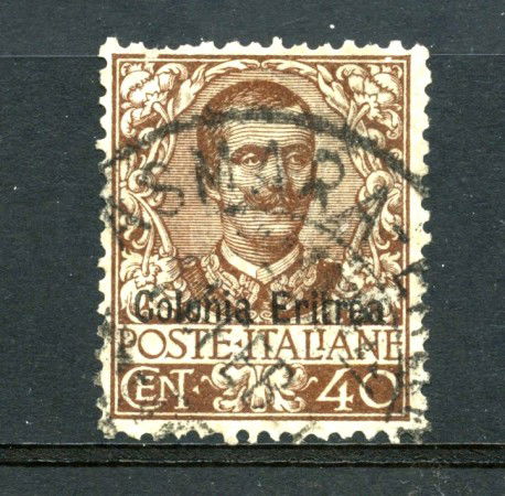 1903 - ERITREA - LOTTO/24966 - 40 cent. VITT. EMAN. III° - USATO