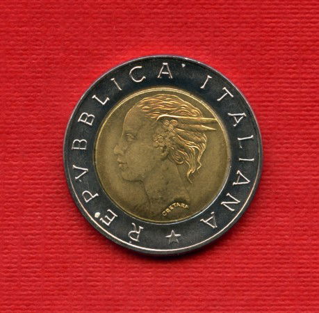 1991 - LOTTO/M16665 - REPUBBLICA - 500 LIRE TESTA PICCOLA