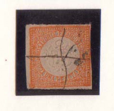 1871 - LBF/2667 - PERU  - 1p. GIALLO - USATO