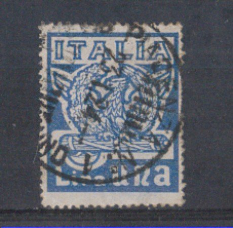 1923 - LOTTO/REG144U - REGNO - 1 LIRA MARCIA SU ROMA - USATO