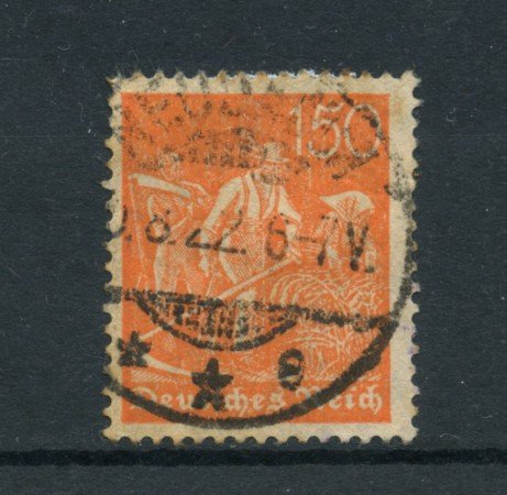 1921 - LOTTO/17753 - GERMANIA REICH - 150p. ARANCIO - USATO