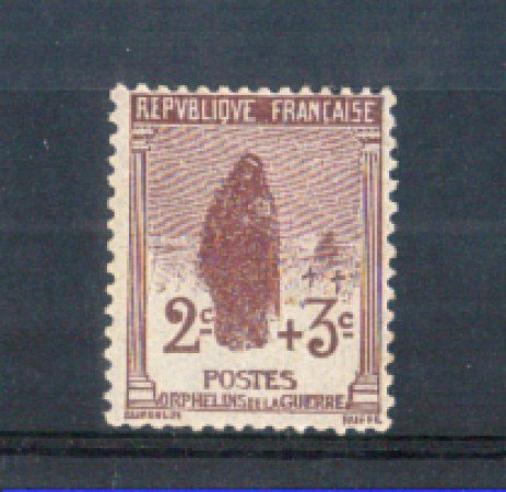 1917/19 - LOTTO/FRA148L - FRANCIA - 2+3c. PRO ORFANI DI GUERRA  LING.