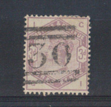 1883/84 - LOTTO/3522 - 3p. VIOLETTO - POS. IG