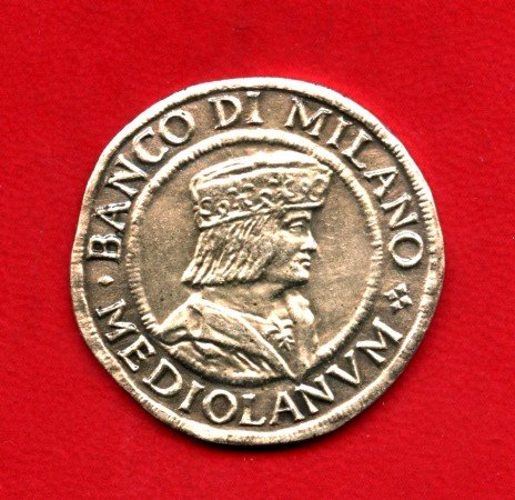 1972 - MEDALIA DEL BANCO DI MILANO " MEDIOLANI DUX" - LOTTO/M32420