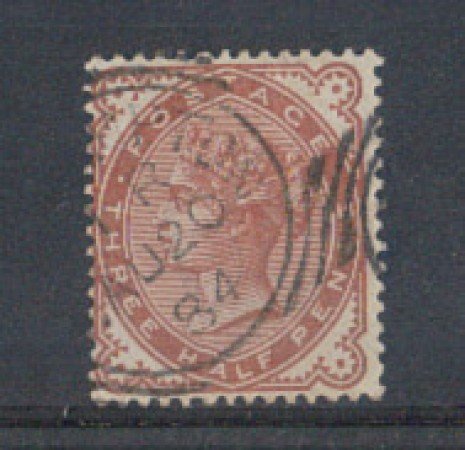 1880 - LOTTO/3552 - GRAN BRETAGNA - 1,5p. BRUNO ROSSO