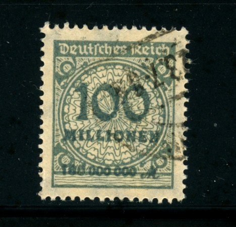 1923 - LOTTO/17903 - GERMANIA REICH - 100Mn. GRIGIO - USATO