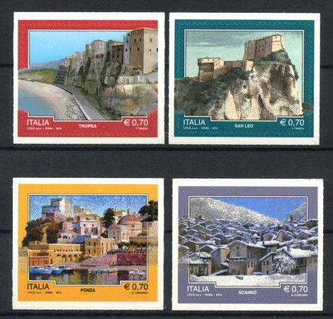 2013 - REPUBBLICA - TURISTICA 4v. - NUOVI - LOTTO/36836