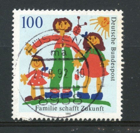 1992 - LOTTO/19017U - GERMANIA - LA FAMIGLIA - USATO